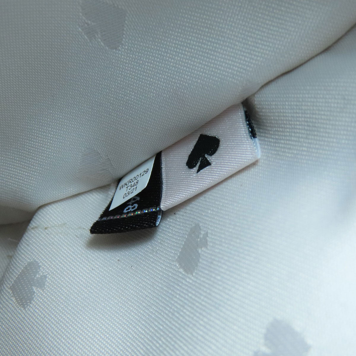 kate spade logo Handbag PVC Ladies [Used]