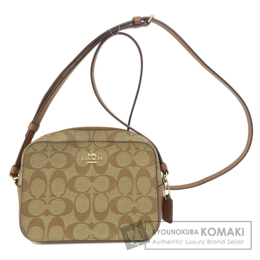 COACH  91677 Shoulder Bag Long Shoulder Signature PVC Ladies