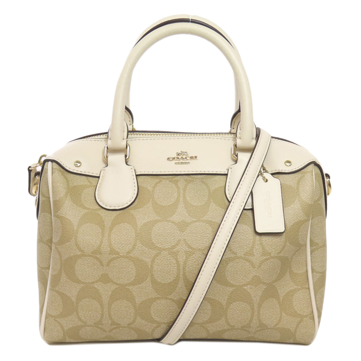 COACH   Handbag Signature 2WAY PVC Ladies