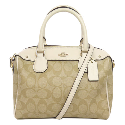 COACH   Handbag Signature 2WAY PVC Ladies