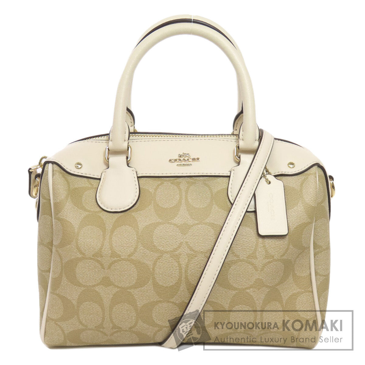 COACH   Handbag Signature 2WAY PVC Ladies