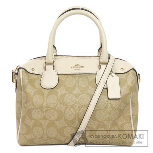 COACH   Handbag Signature 2WAY PVC Ladies