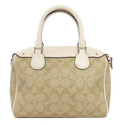 COACH   Handbag Signature 2WAY PVC Ladies