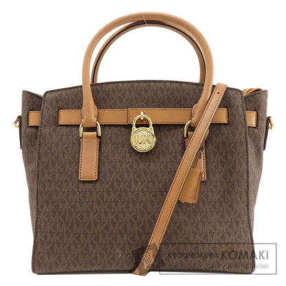 Michael Kors MK Signature 2WAY Tote Bag PVC Ladies [Used]