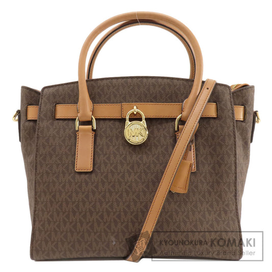 Michael Kors MK Signature 2WAY Tote Bag PVC Ladies [Used]