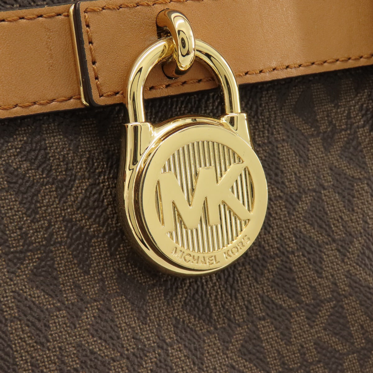 Michael Kors MK Signature 2WAY Tote Bag PVC Ladies [Used]