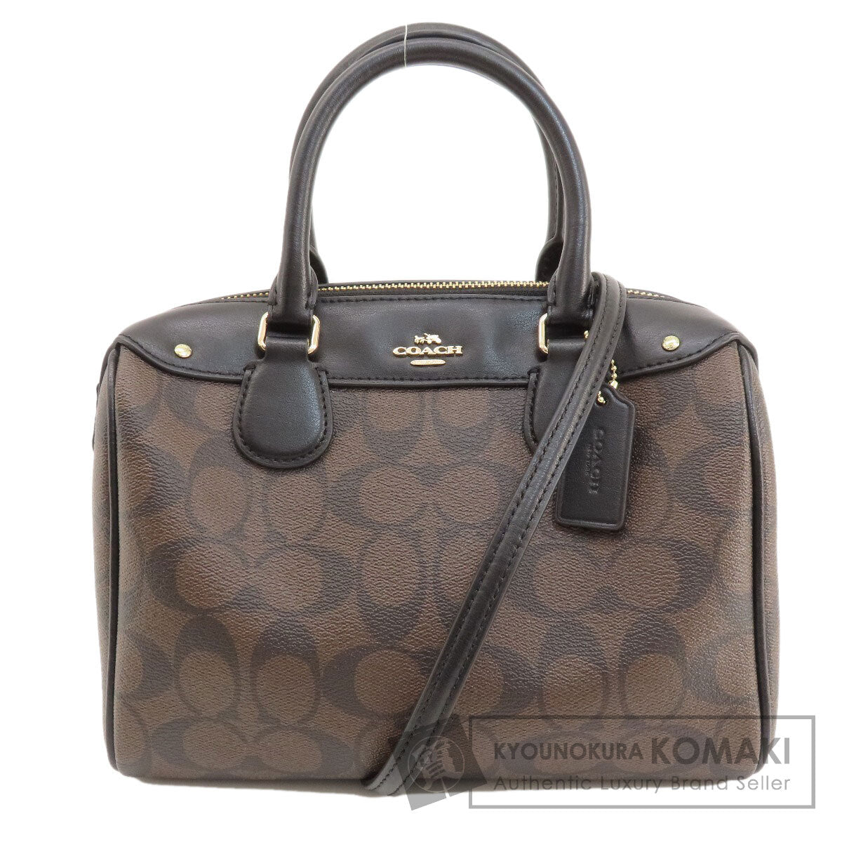 COACH  F58312 Handbag Signature 2WAY PVC Ladies