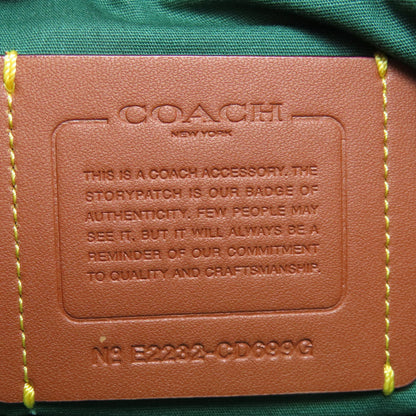 COACH  CD699G Accessory pouch logo Canvas Ladies