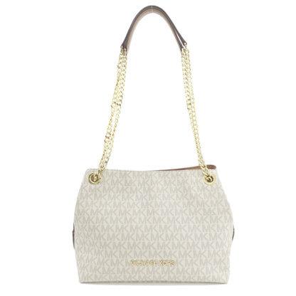 Michael Kors MK signature Tote Bag Leather Coated CanvasLadies [Used]