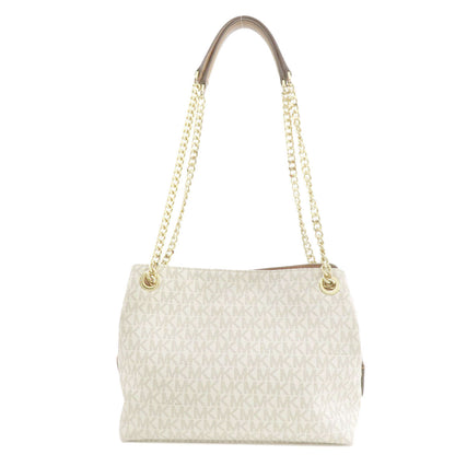 Michael Kors MK signature Tote Bag Leather Coated CanvasLadies [Used]