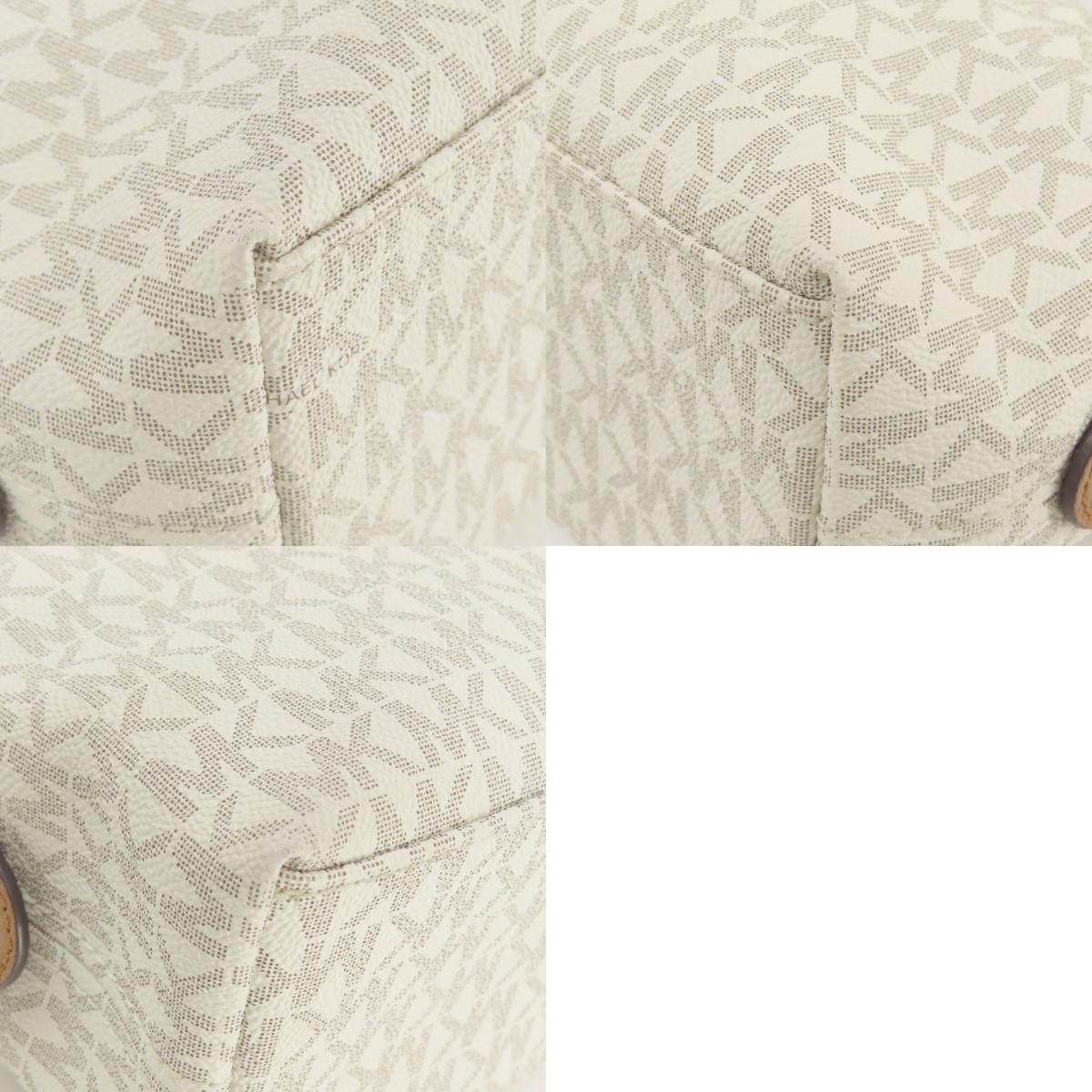 Michael Kors MK signature Tote Bag Leather Coated CanvasLadies [Used]