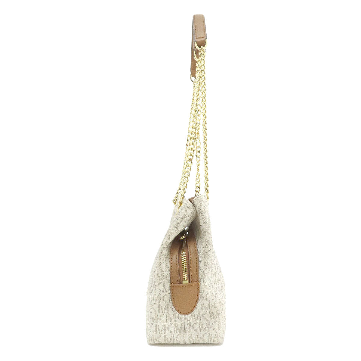 Michael Kors MK signature Tote Bag Leather Coated CanvasLadies [Used]