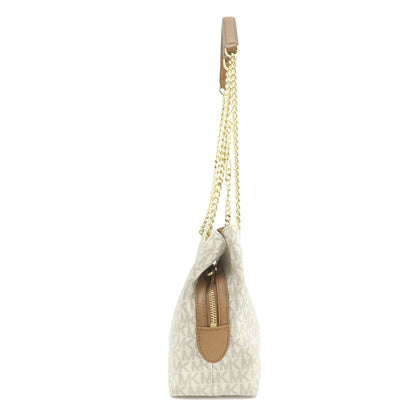 Michael Kors MK signature Tote Bag Leather Coated CanvasLadies [Used]