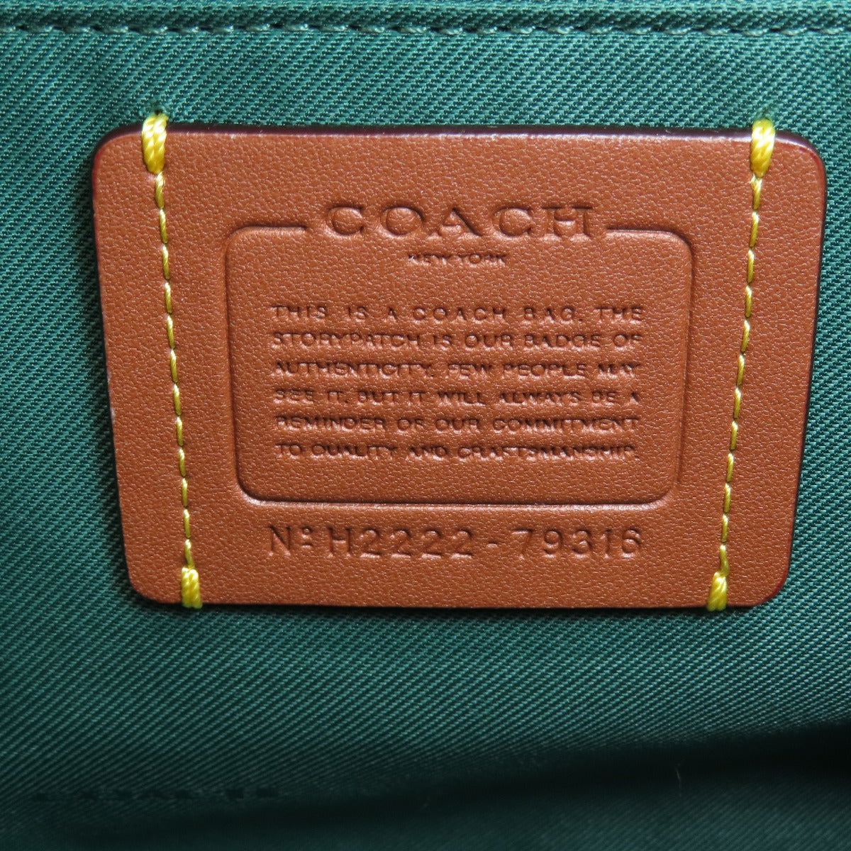 コーチ 79316 2WAY ハンドバッグ レザー レディース 【中古】【COACH】