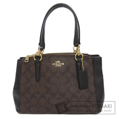 COACH  F58290 Handbag Signature PVC Ladies