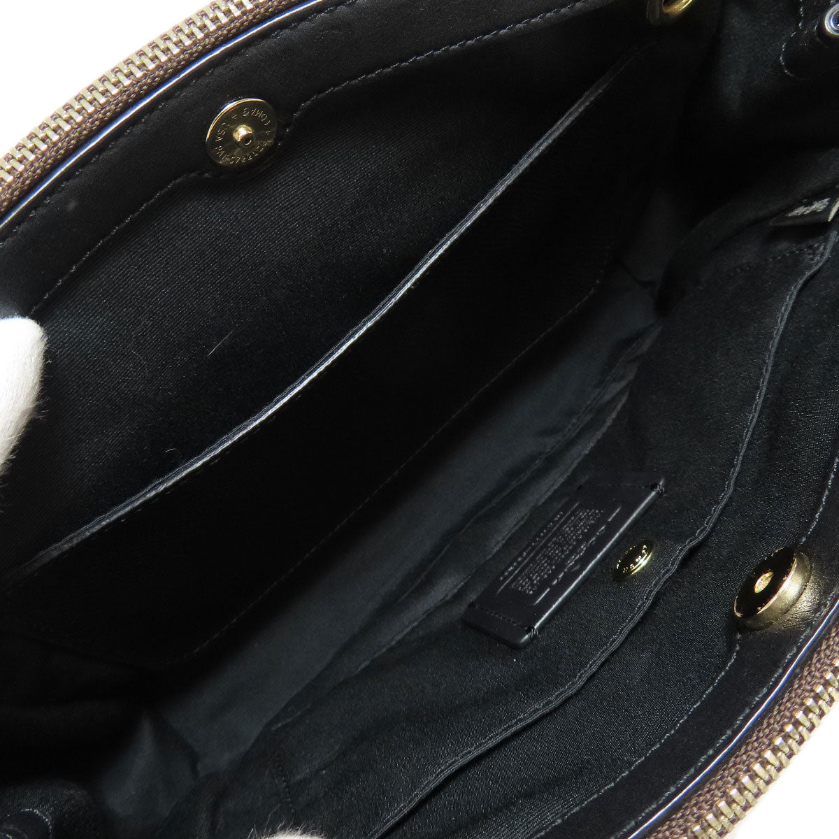 COACH  F58290 Handbag Signature PVC Ladies