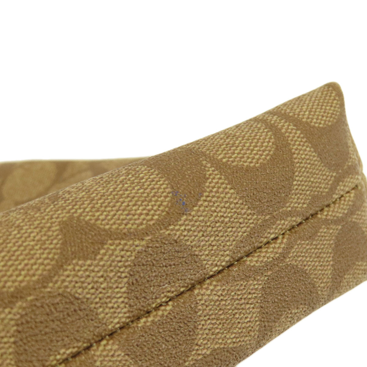 COACH F58297 Long Shoulder Signature Shoulder Bag PVC Ladies [Used]