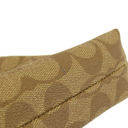 COACH F58297 Long Shoulder Signature Shoulder Bag PVC Ladies [Used]