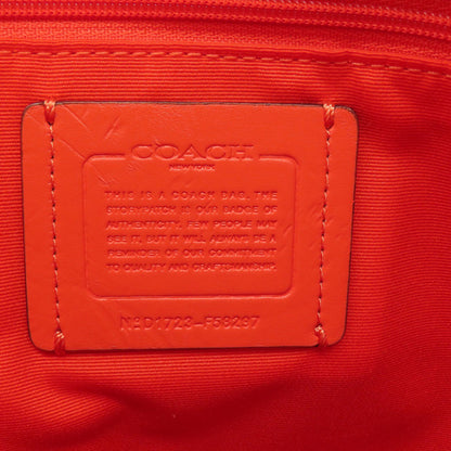 COACH F58297 Long Shoulder Signature Shoulder Bag PVC Ladies [Used]