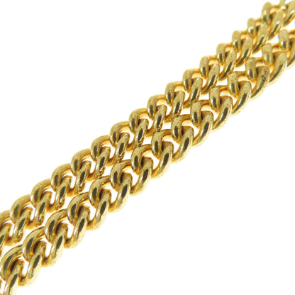 CHRISTIAN DIOR Rhinestone Necklace Metal Ladies [Used]