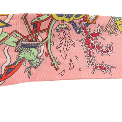 HERMES   Scarf Twilly Silk Ladies