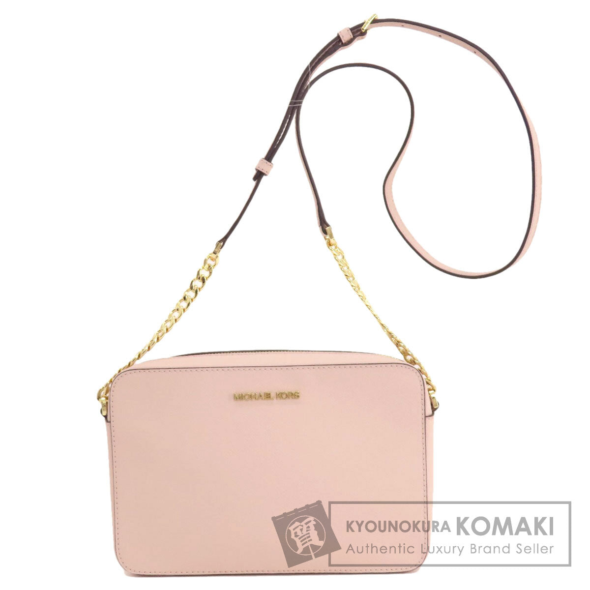 Michael Kors logo Shoulder Bag Leather Ladies [Used]