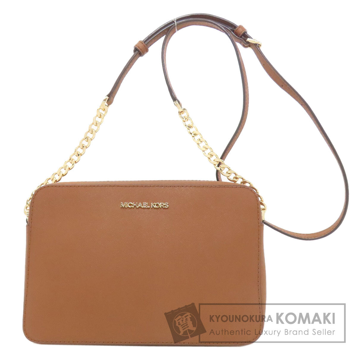 Michael Kors logo Shoulder Bag Leather Ladies [Used]