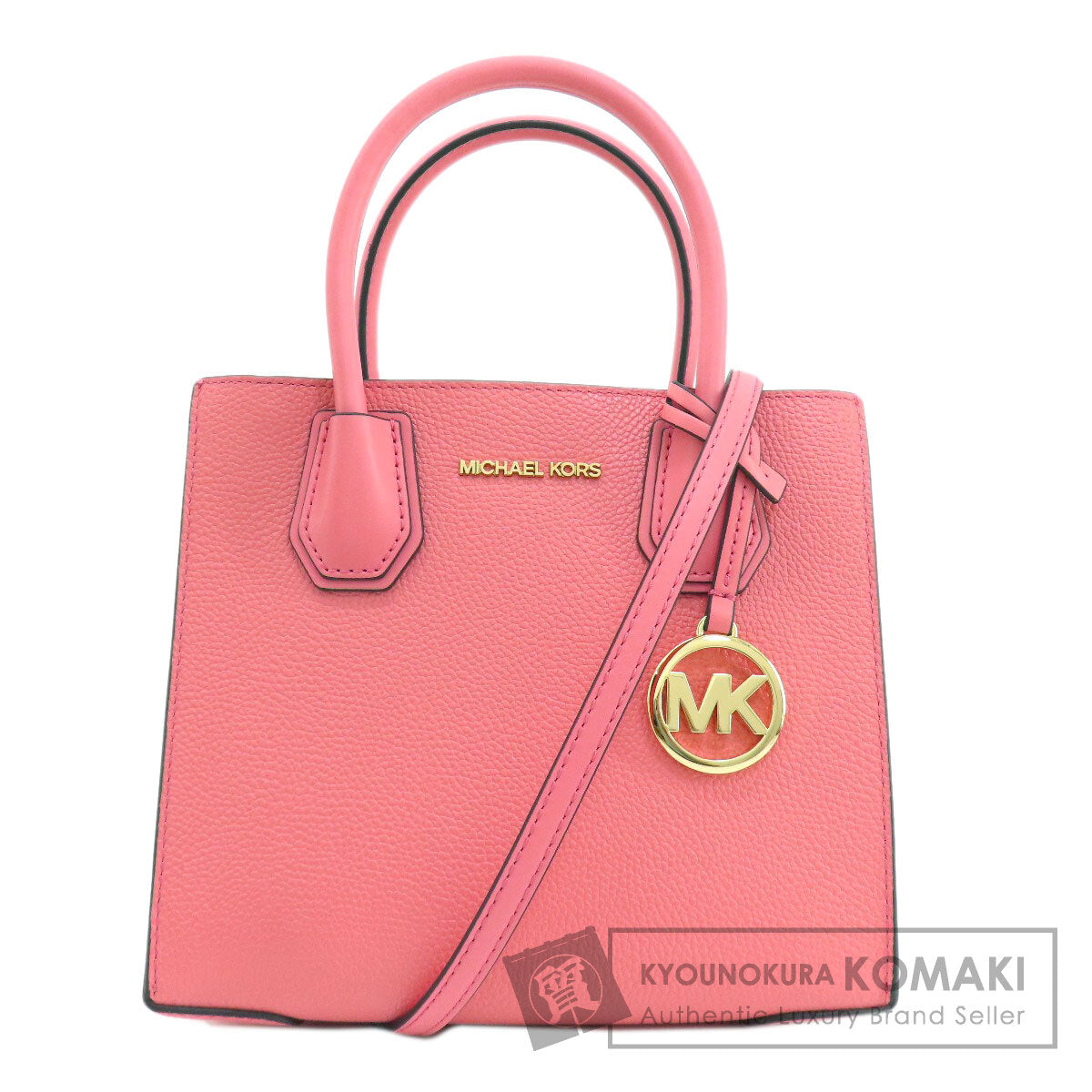 Michael Kors Logo 2WAY Handbag Leather Ladies [Used]