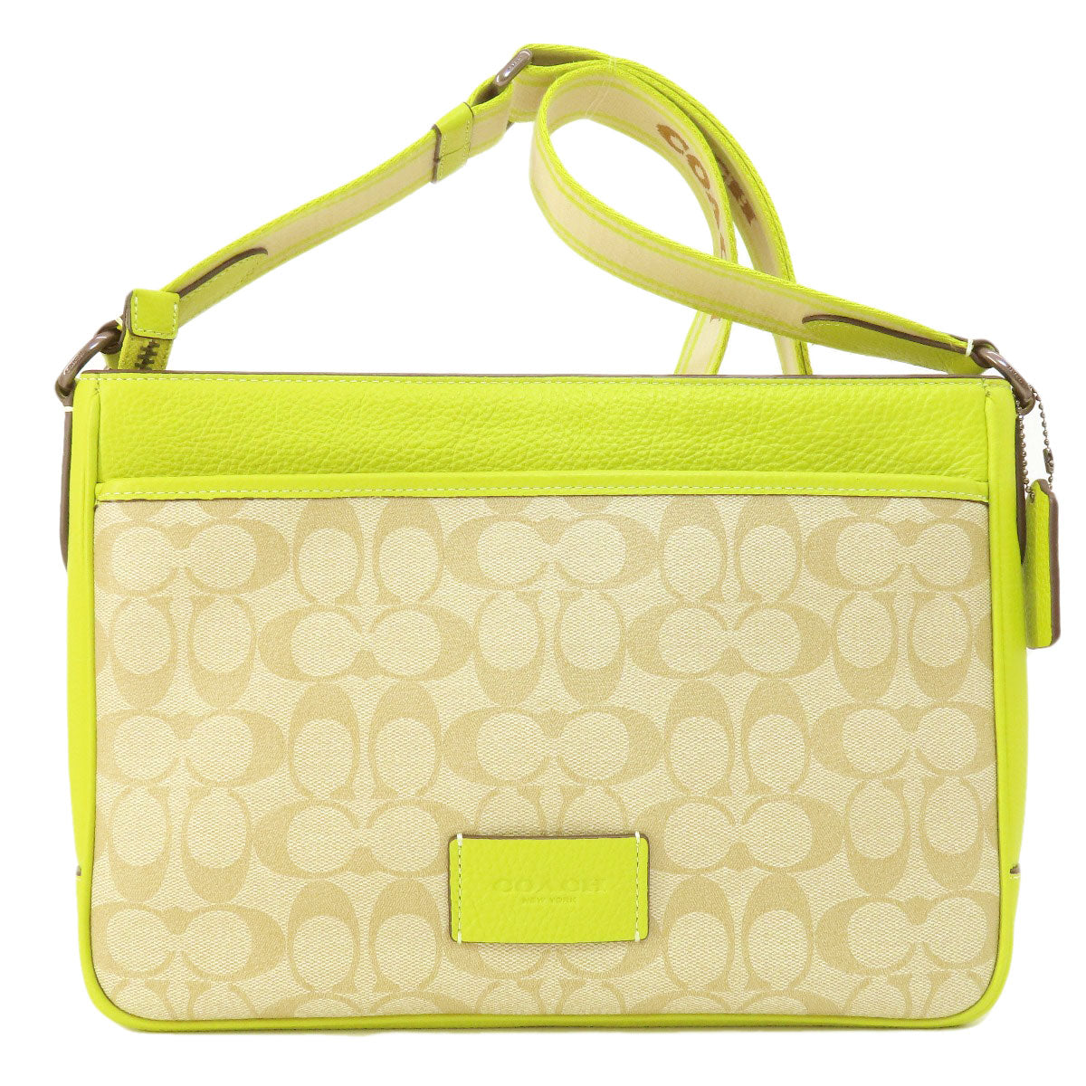 COACH  CH076 Shoulder Bag Signature PVC Ladies