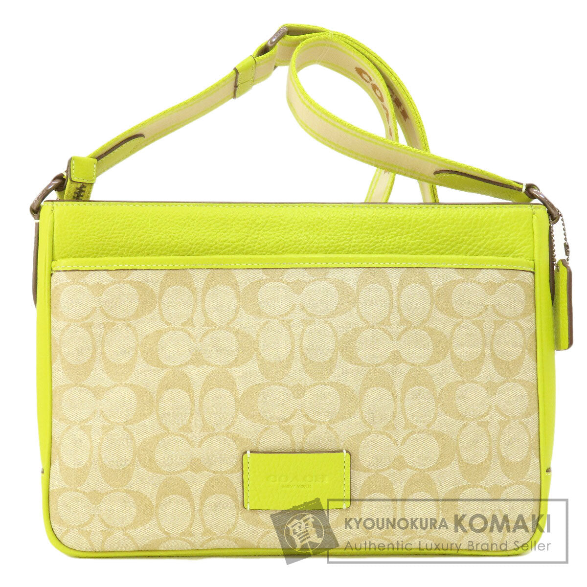 COACH  CH076 Shoulder Bag Signature PVC Ladies