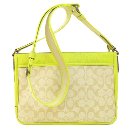 COACH  CH076 Shoulder Bag Signature PVC Ladies