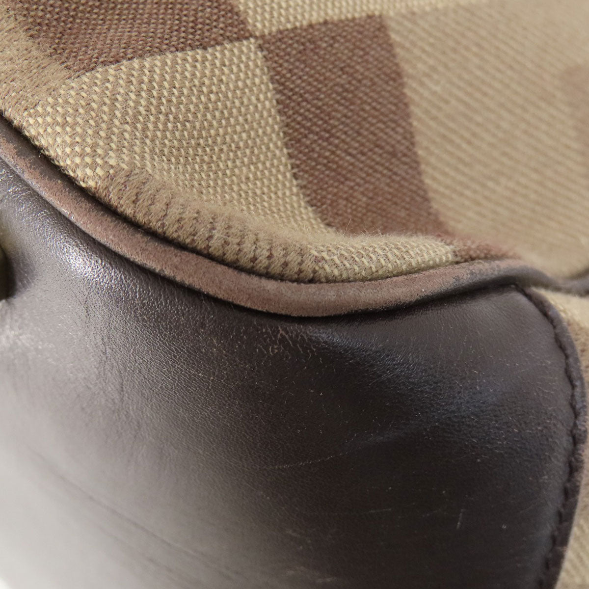 BALLY logo Tote Bag Canvas Ladies [Used]