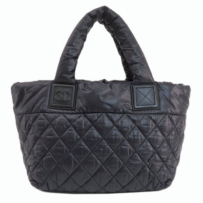 CHANEL   Tote Bag Cocoko Koon SilverHardware Nylon Ladies