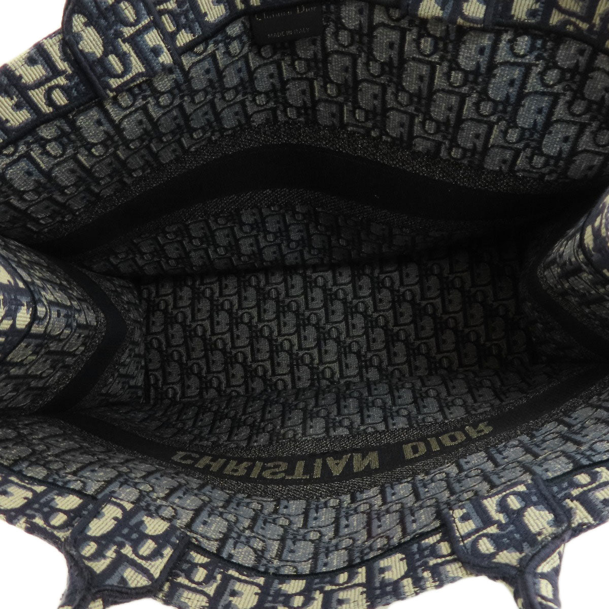 CHRISTIAN DIOR book tote large Tote Bag Canvas Ladies [Used]