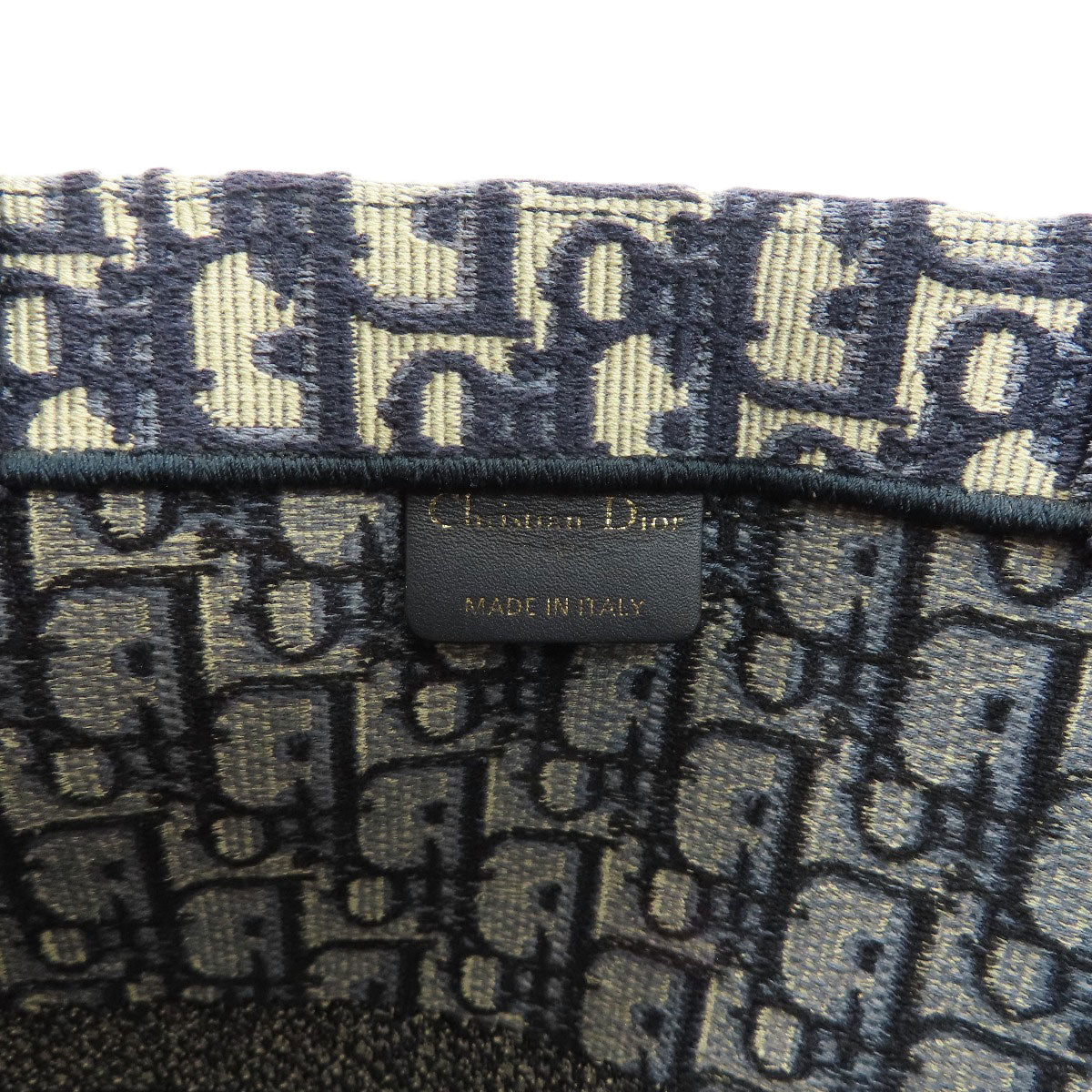 CHRISTIAN DIOR book tote large Tote Bag Canvas Ladies [Used]