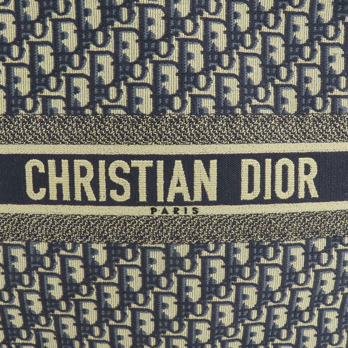 CHRISTIAN DIOR book tote large Tote Bag Canvas Ladies [Used]