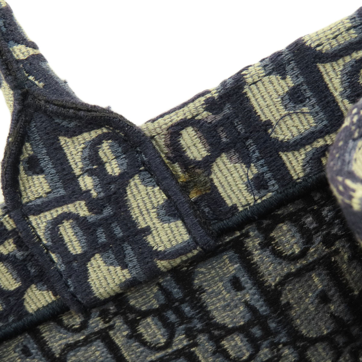 CHRISTIAN DIOR book tote large Tote Bag Canvas Ladies [Used]