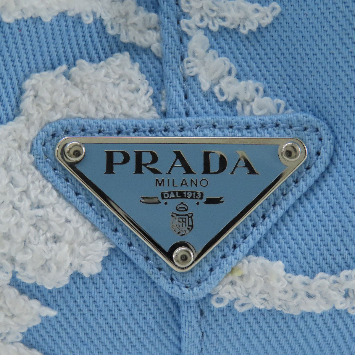 PRADA 1BA343 Drill 2WAY Tote Bag Canvas Ladies [Used]