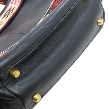 CHRISTIAN DIOR Exotic 2WAY Shoulder Bag Leather Ladies [Used]