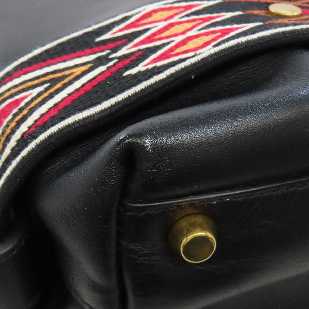 CHRISTIAN DIOR Exotic 2WAY Shoulder Bag Leather Ladies [Used]