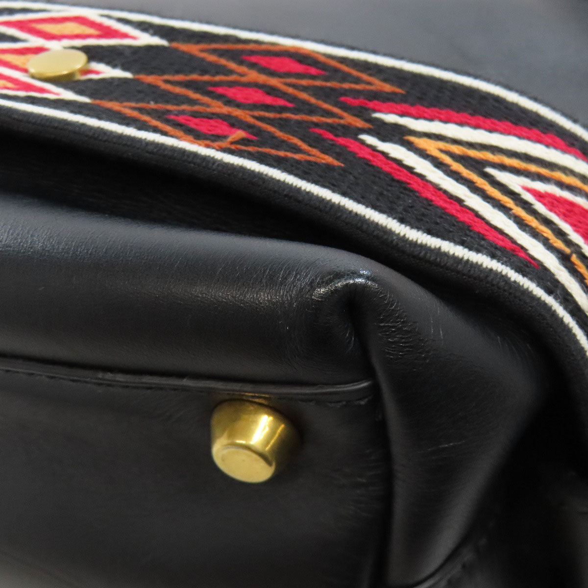 CHRISTIAN DIOR Exotic 2WAY Shoulder Bag Leather Ladies [Used]