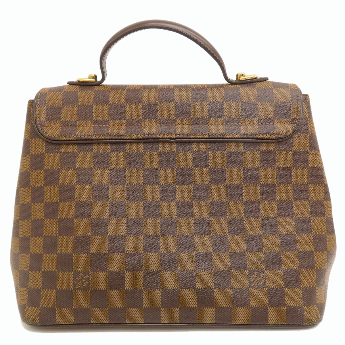 LOUIS VUITTON N41168 Bergamo MM Damier Ebene Handbag Damier canvas Ladies [Used]