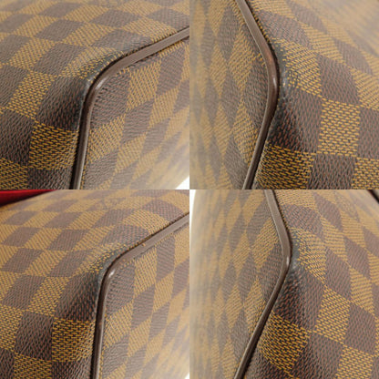 LOUIS VUITTON N41168 Bergamo MM Damier Ebene Handbag Damier canvas Ladies [Used]