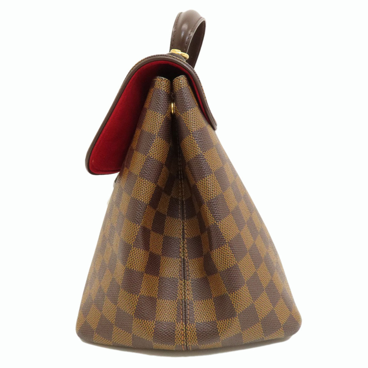LOUIS VUITTON N41168 Bergamo MM Damier Ebene Handbag Damier canvas Ladies [Used]