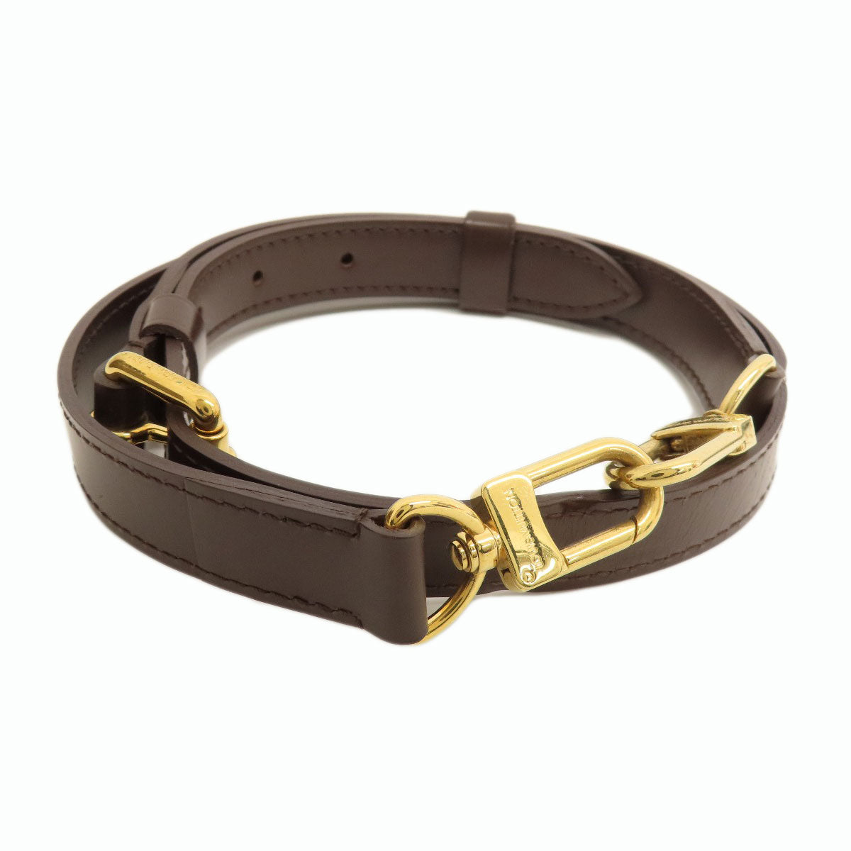 LOUIS VUITTON N41168 Bergamo MM Damier Ebene Handbag Damier canvas Ladies [Used]