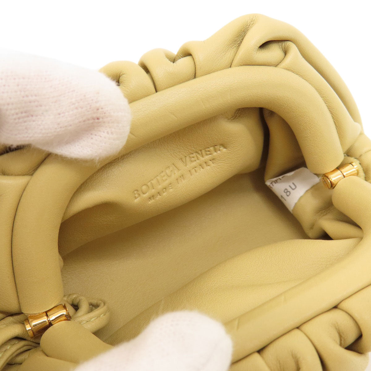 BOTTEGA VENETA Mini the pouch coin purse Calf Ladies [Used]