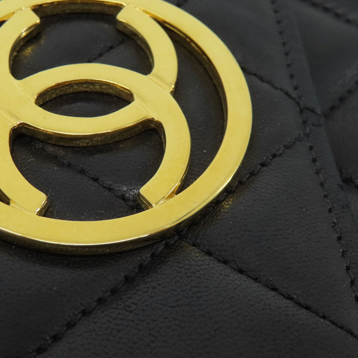 CHANEL   Shoulder Bag COCO Mark Matelasse GoldHardware Lambskin Ladies