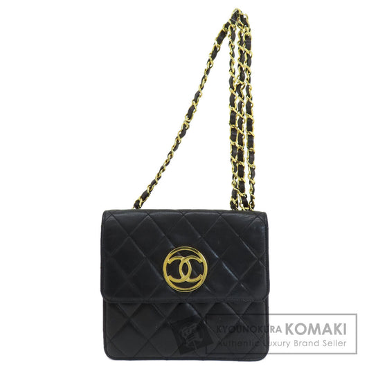 CHANEL   Shoulder Bag COCO Mark Matelasse GoldHardware Lambskin Ladies