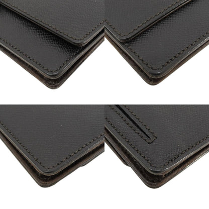 CHANEL Chain Wallet COCO Mark GoldHardware Long wallet (with coin pocket) Grained Calfskin Skin Ladies [Used]