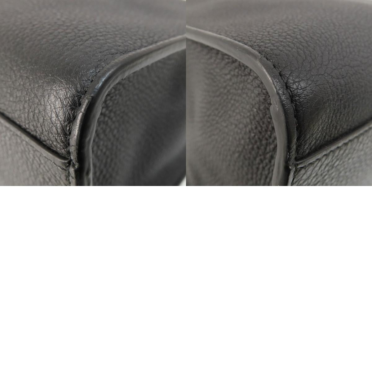 FENDI Logo 2WAY Tote Bag Calf Ladies [Used]